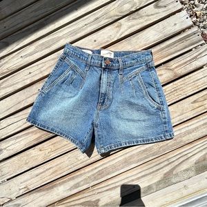 universal thread high rise midi short by TARGET